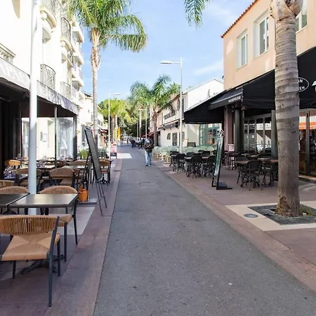 公寓 A1 2bdr Modern Chic Flat Ac 3min From Sandy Beaches 昂蒂布