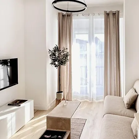 公寓 A1 2bdr Modern Chic Flat Ac 3min From Sandy Beaches